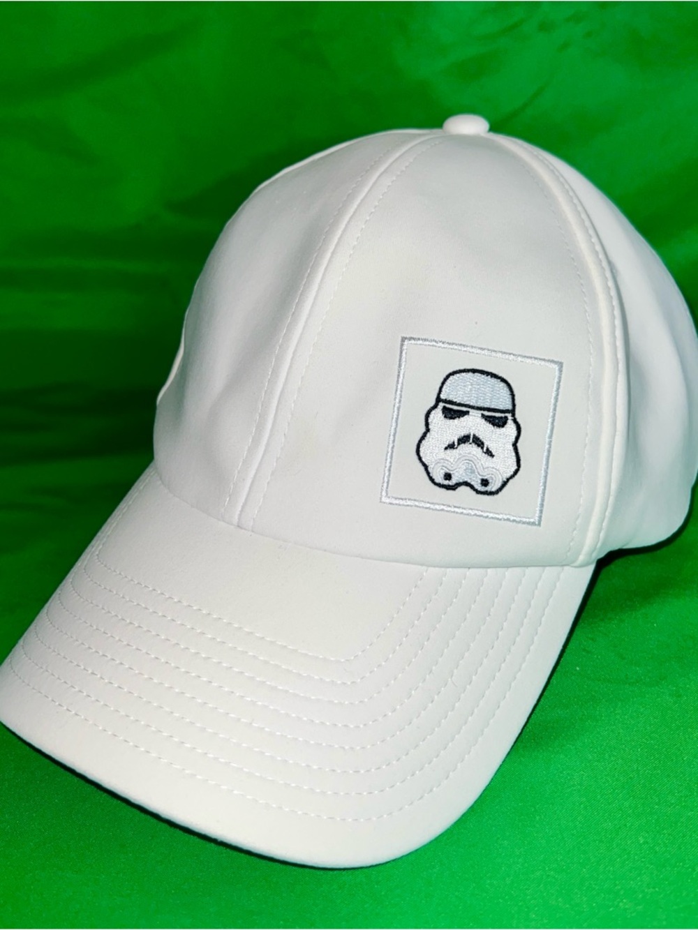 FIGS x STAR WARS White Stormtrooper Hat Embroidered Adjustable Cap 🧢🤍🔥